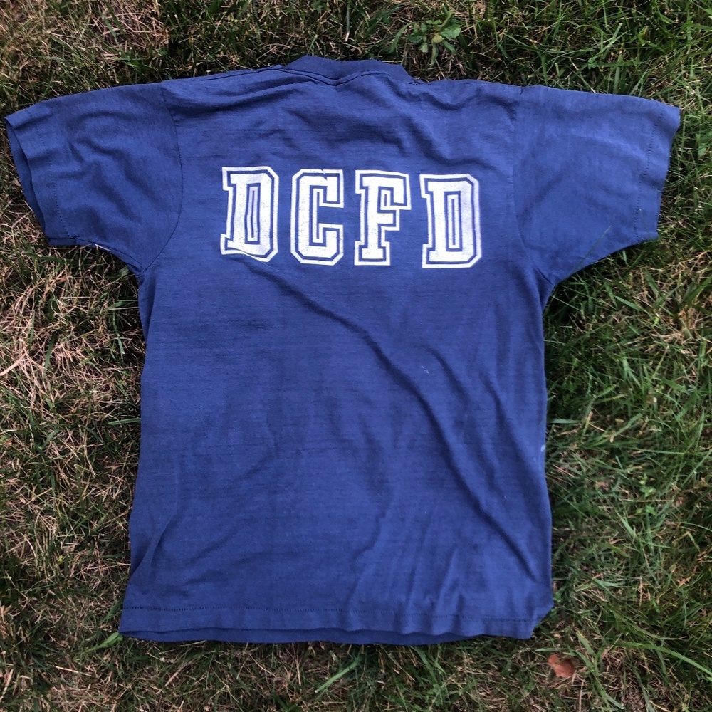 Screen Stars Washington DC Fire Dept Single Stitch